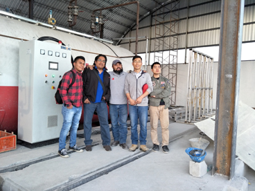 三诺玻璃釜在厄瓜多尔成功完成安装和调试